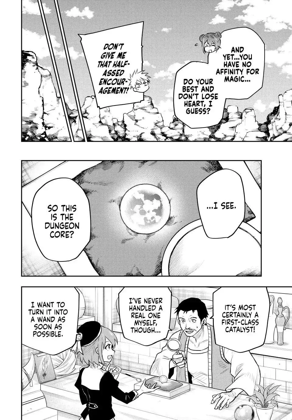 Mikata ga Yowasugite Hojo Mahou ni Tesshiteita Kyuutei Mahoushi, Tsuihou Sarete Saikyou wo Mezashimasu Chapter 58 page 7