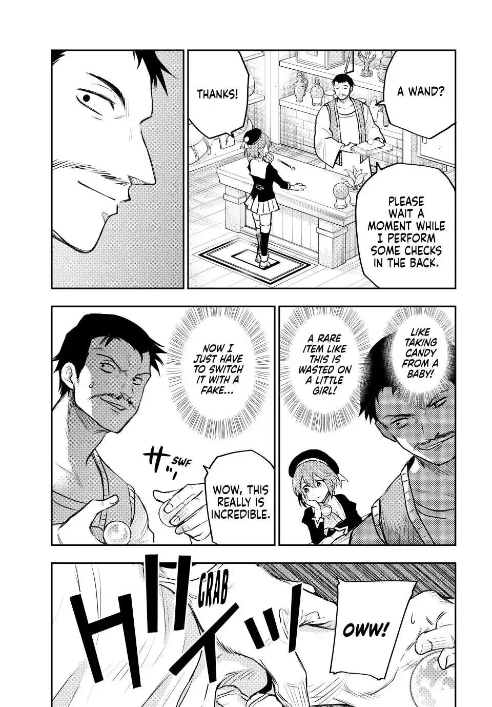 Mikata ga Yowasugite Hojo Mahou ni Tesshiteita Kyuutei Mahoushi, Tsuihou Sarete Saikyou wo Mezashimasu Chapter 58 page 8