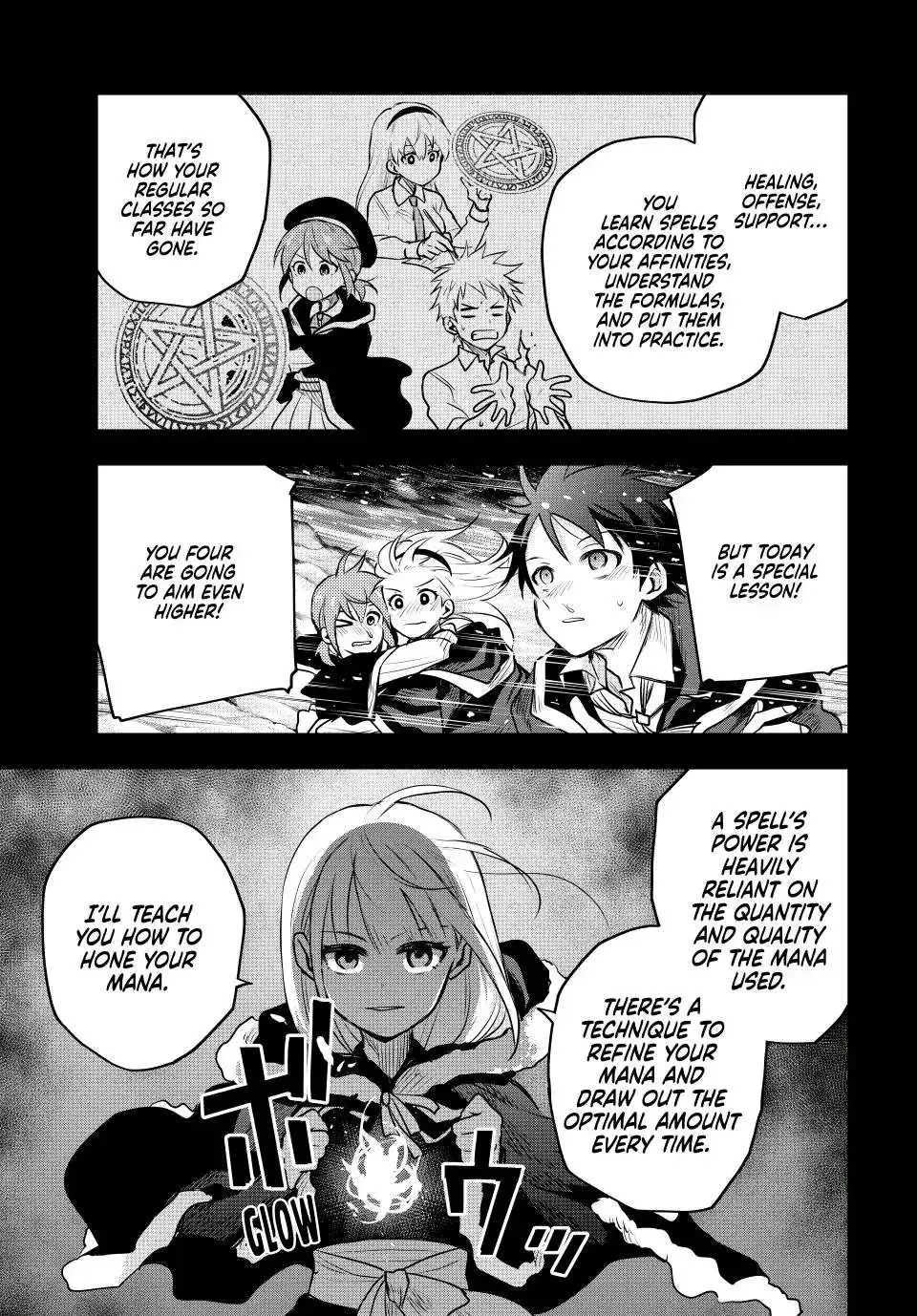 Mikata ga Yowasugite Hojo Mahou ni Tesshiteita Kyuutei Mahoushi, Tsuihou Sarete Saikyou wo Mezashimasu Chapter 59 page 10