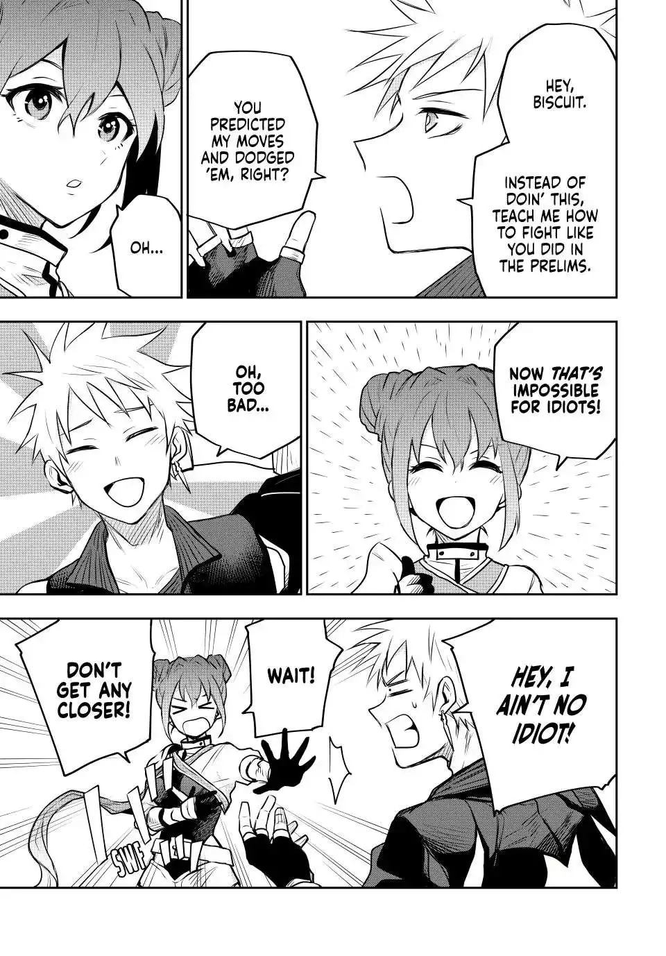 Mikata ga Yowasugite Hojo Mahou ni Tesshiteita Kyuutei Mahoushi, Tsuihou Sarete Saikyou wo Mezashimasu Chapter 59 page 14