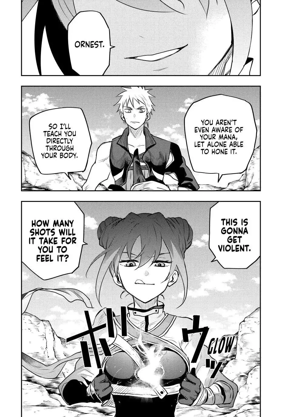 Mikata ga Yowasugite Hojo Mahou ni Tesshiteita Kyuutei Mahoushi, Tsuihou Sarete Saikyou wo Mezashimasu Chapter 59 page 19