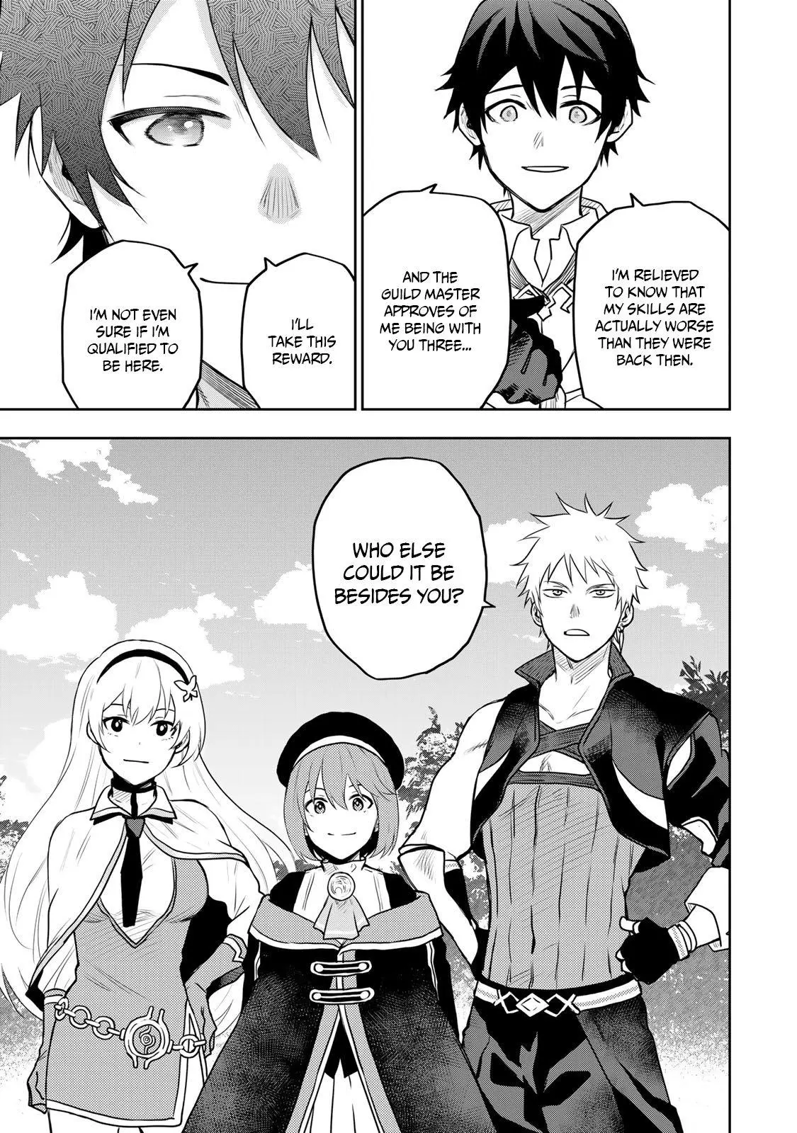 Mikata ga Yowasugite Hojo Mahou ni Tesshiteita Kyuutei Mahoushi, Tsuihou Sarete Saikyou wo Mezashimasu Chapter 6 page 18