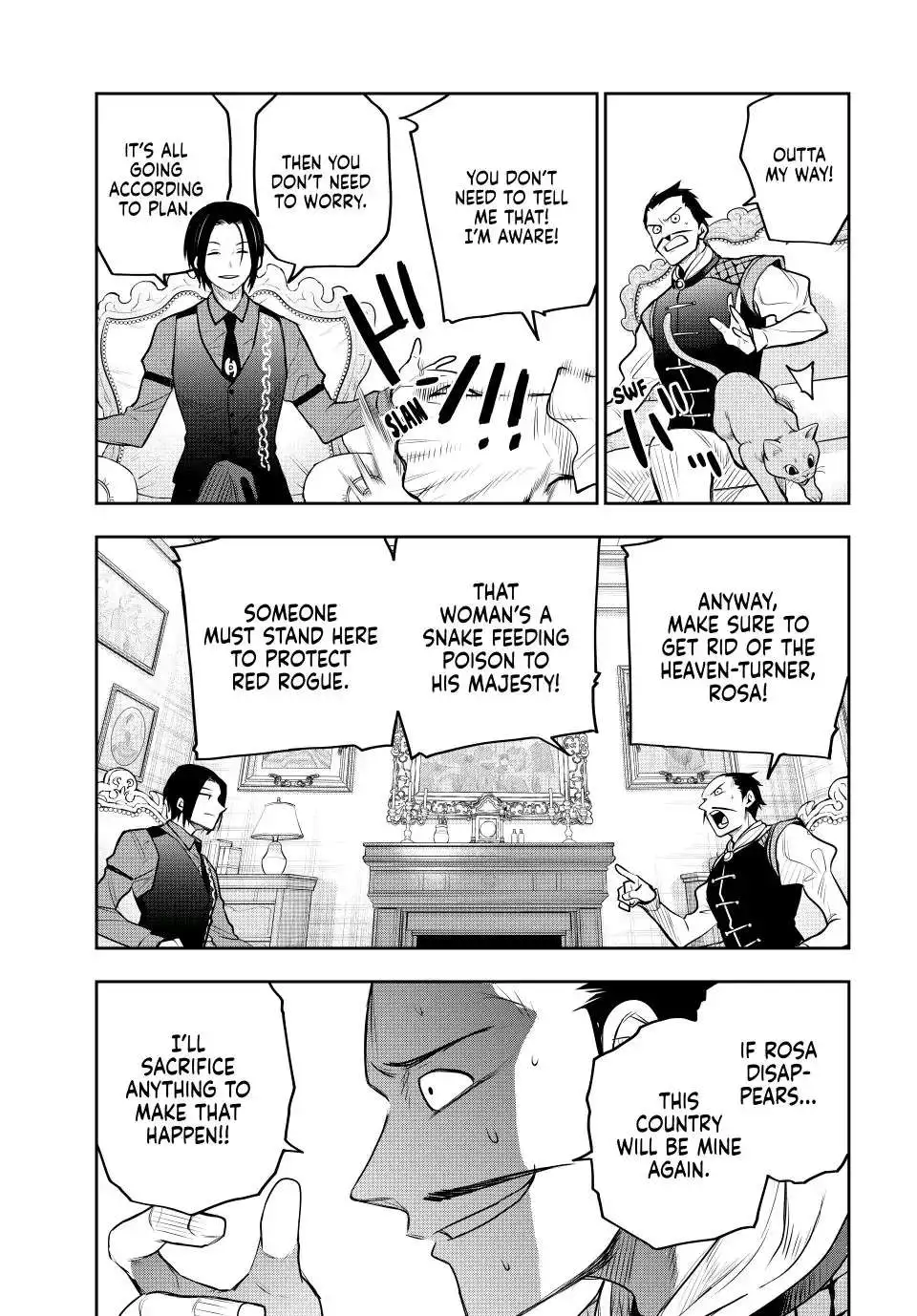 Mikata ga Yowasugite Hojo Mahou ni Tesshiteita Kyuutei Mahoushi, Tsuihou Sarete Saikyou wo Mezashimasu Chapter 60 page 6