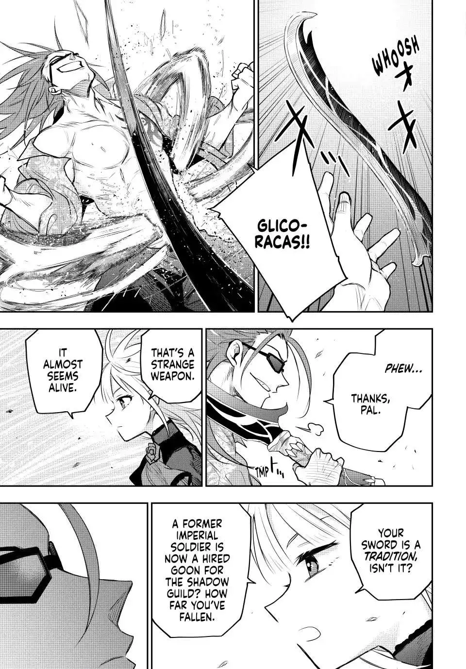 Mikata ga Yowasugite Hojo Mahou ni Tesshiteita Kyuutei Mahoushi, Tsuihou Sarete Saikyou wo Mezashimasu Chapter 61 page 7