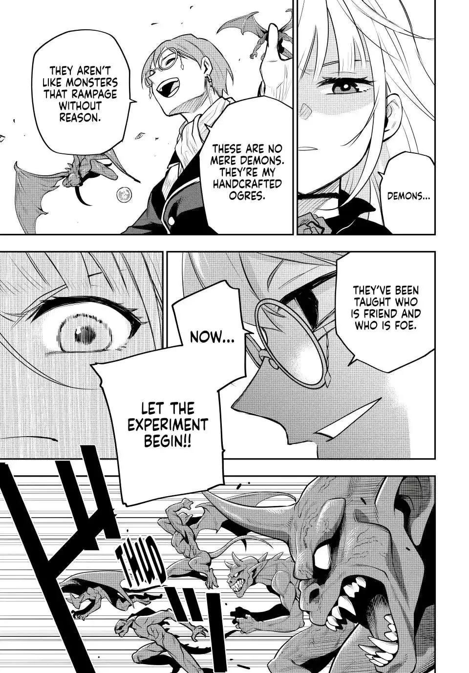 Mikata ga Yowasugite Hojo Mahou ni Tesshiteita Kyuutei Mahoushi, Tsuihou Sarete Saikyou wo Mezashimasu Chapter 61 page 11