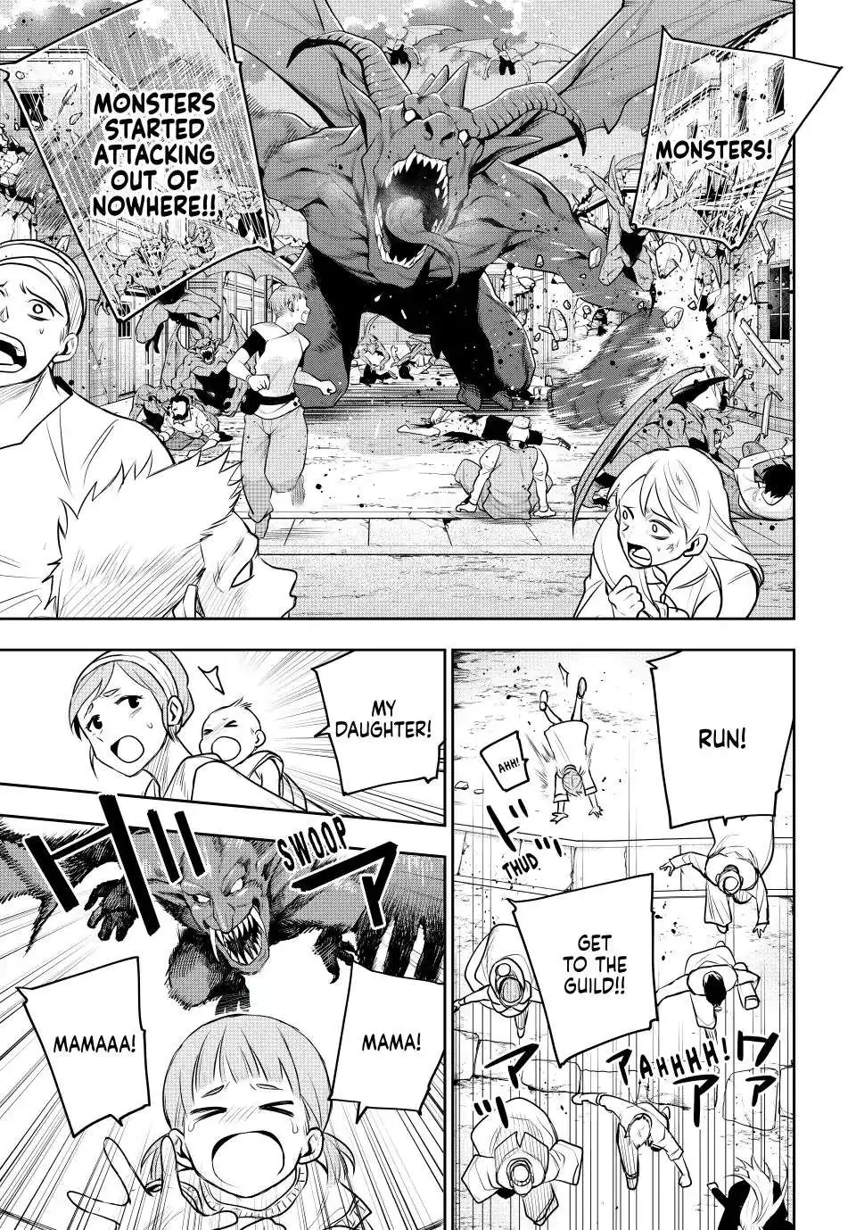 Mikata ga Yowasugite Hojo Mahou ni Tesshiteita Kyuutei Mahoushi, Tsuihou Sarete Saikyou wo Mezashimasu Chapter 61 page 13