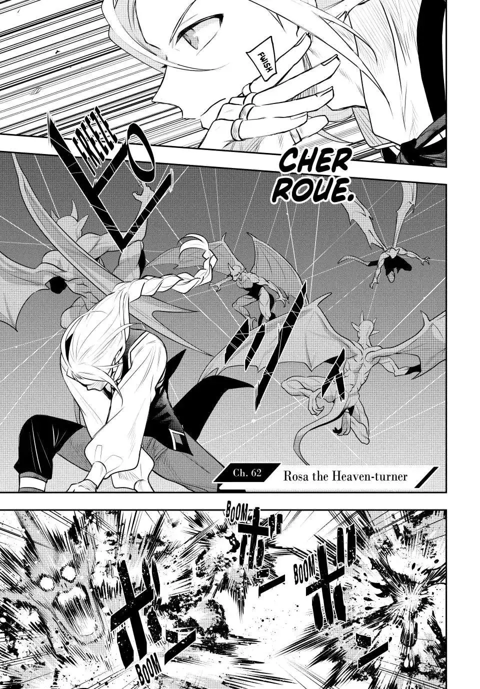 Mikata ga Yowasugite Hojo Mahou ni Tesshiteita Kyuutei Mahoushi, Tsuihou Sarete Saikyou wo Mezashimasu Chapter 62 page 1