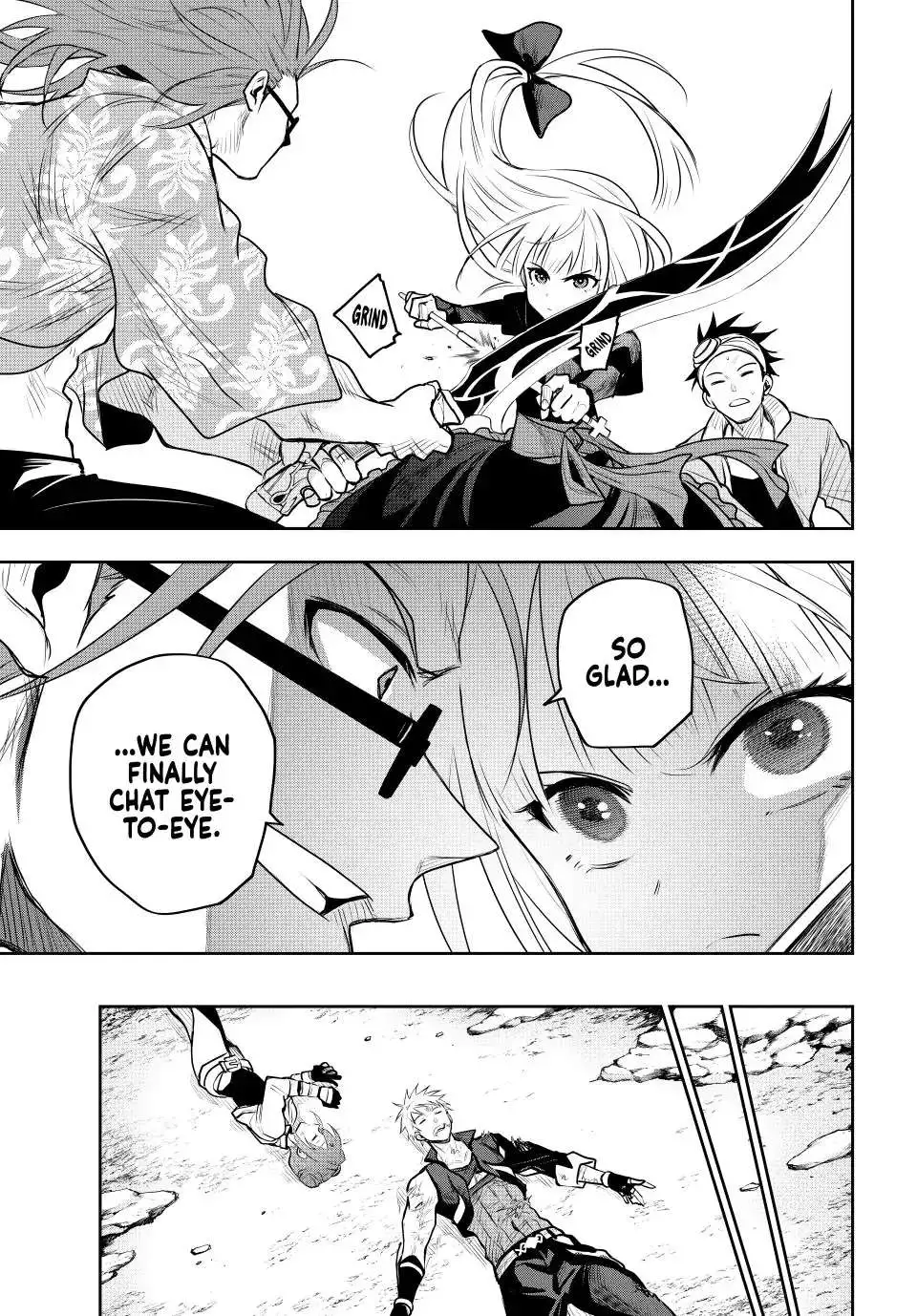 Mikata ga Yowasugite Hojo Mahou ni Tesshiteita Kyuutei Mahoushi, Tsuihou Sarete Saikyou wo Mezashimasu Chapter 62 page 9