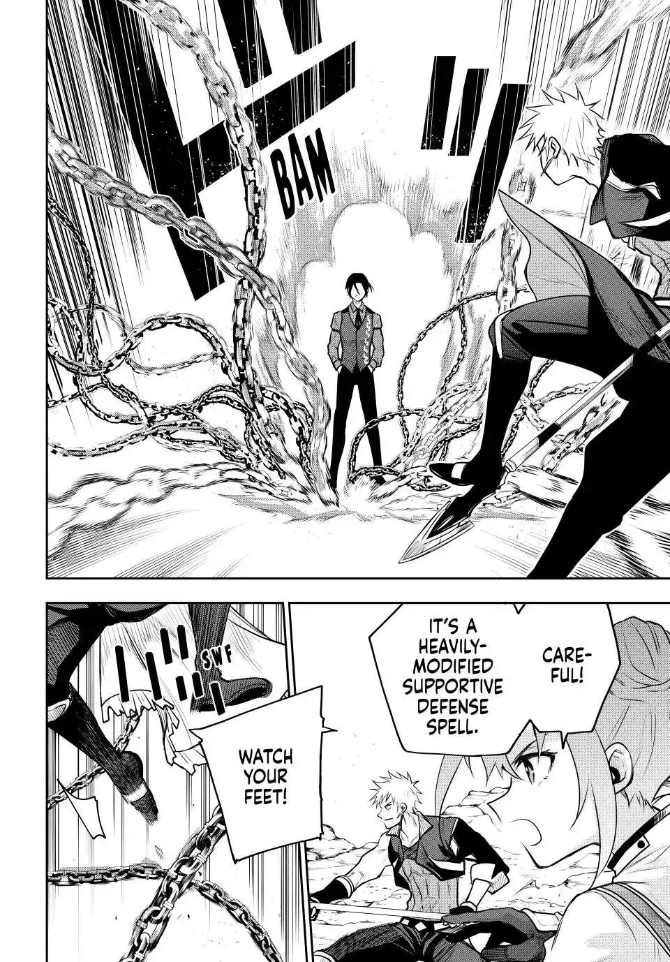 Mikata ga Yowasugite Hojo Mahou ni Tesshiteita Kyuutei Mahoushi, Tsuihou Sarete Saikyou wo Mezashimasu Chapter 62 page 14
