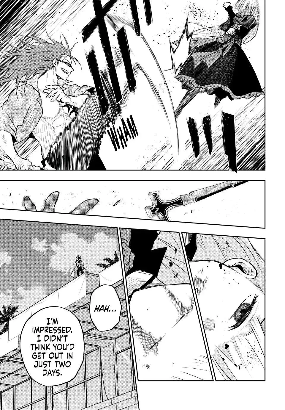 Mikata ga Yowasugite Hojo Mahou ni Tesshiteita Kyuutei Mahoushi, Tsuihou Sarete Saikyou wo Mezashimasu Chapter 62 page 19