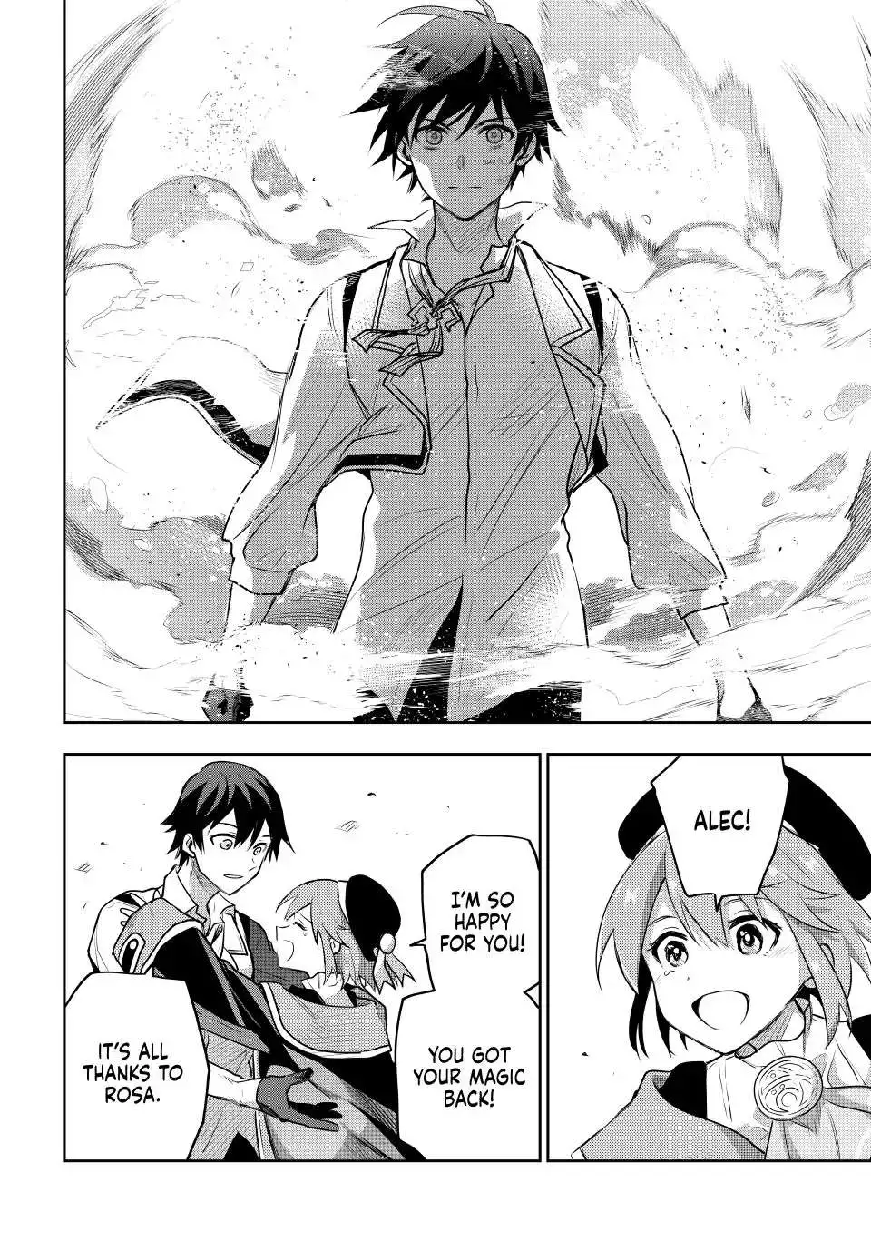 Mikata ga Yowasugite Hojo Mahou ni Tesshiteita Kyuutei Mahoushi, Tsuihou Sarete Saikyou wo Mezashimasu Chapter 63 page 5