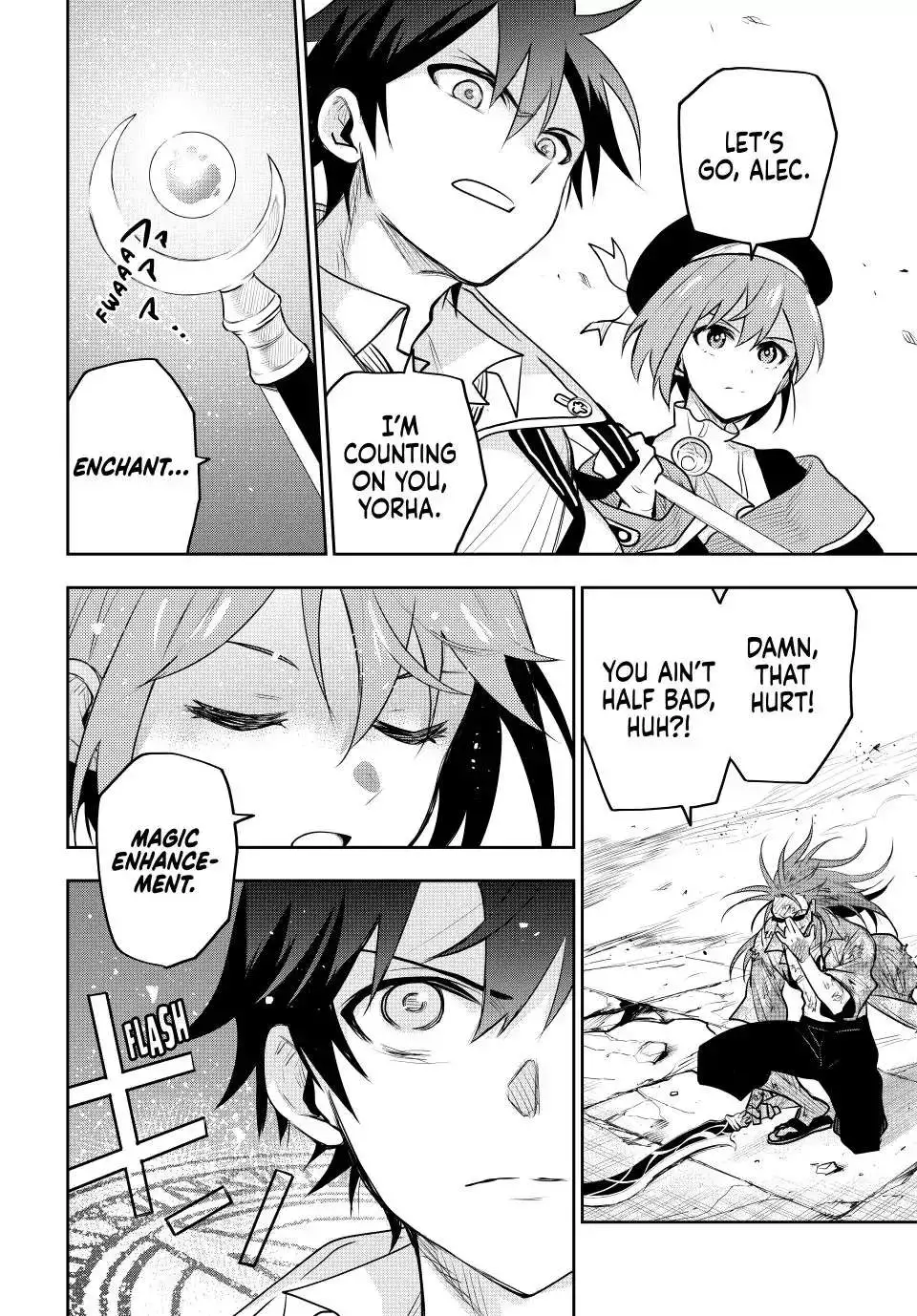 Mikata ga Yowasugite Hojo Mahou ni Tesshiteita Kyuutei Mahoushi, Tsuihou Sarete Saikyou wo Mezashimasu Chapter 63 page 9