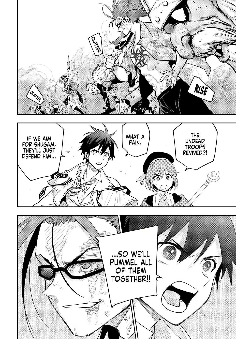 Mikata ga Yowasugite Hojo Mahou ni Tesshiteita Kyuutei Mahoushi, Tsuihou Sarete Saikyou wo Mezashimasu Chapter 63 page 16