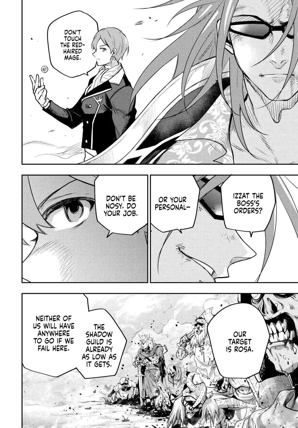 Mikata ga Yowasugite Hojo Mahou ni Tesshiteita Kyuutei Mahoushi, Tsuihou Sarete Saikyou wo Mezashimasu Chapter 64 page 5