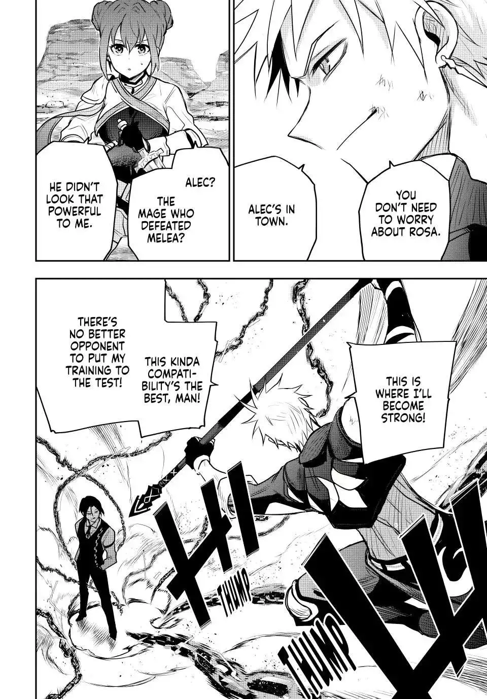 Mikata ga Yowasugite Hojo Mahou ni Tesshiteita Kyuutei Mahoushi, Tsuihou Sarete Saikyou wo Mezashimasu Chapter 64 page 19