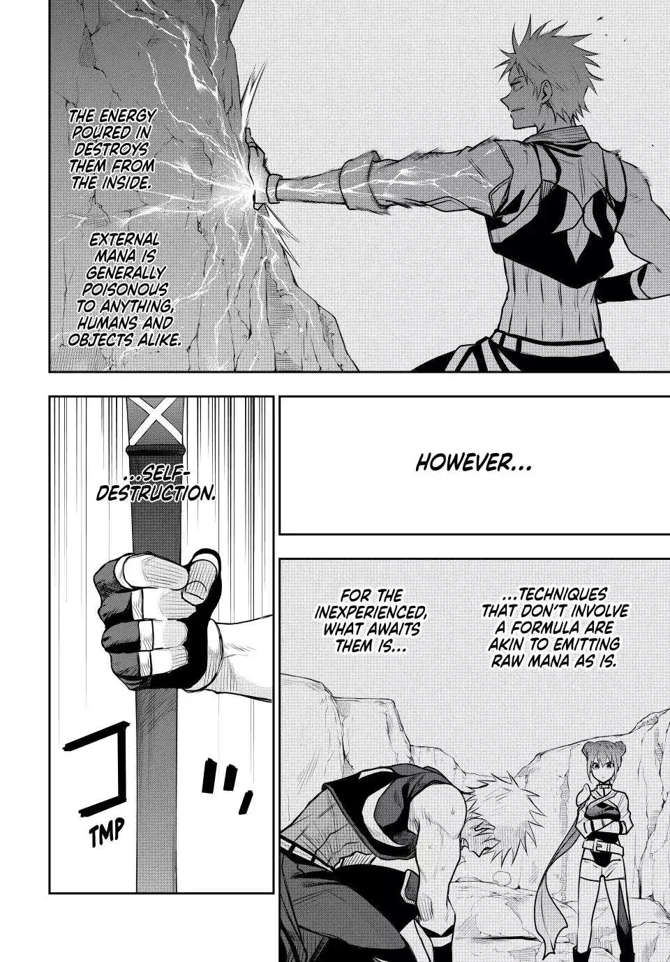 Mikata ga Yowasugite Hojo Mahou ni Tesshiteita Kyuutei Mahoushi, Tsuihou Sarete Saikyou wo Mezashimasu Chapter 65 page 3