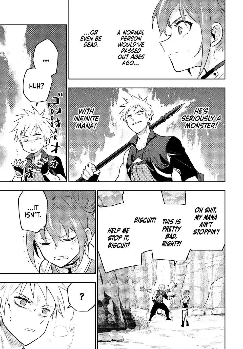 Mikata ga Yowasugite Hojo Mahou ni Tesshiteita Kyuutei Mahoushi, Tsuihou Sarete Saikyou wo Mezashimasu Chapter 65 page 16