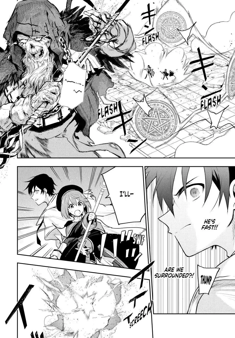 Mikata ga Yowasugite Hojo Mahou ni Tesshiteita Kyuutei Mahoushi, Tsuihou Sarete Saikyou wo Mezashimasu Chapter 66 page 7