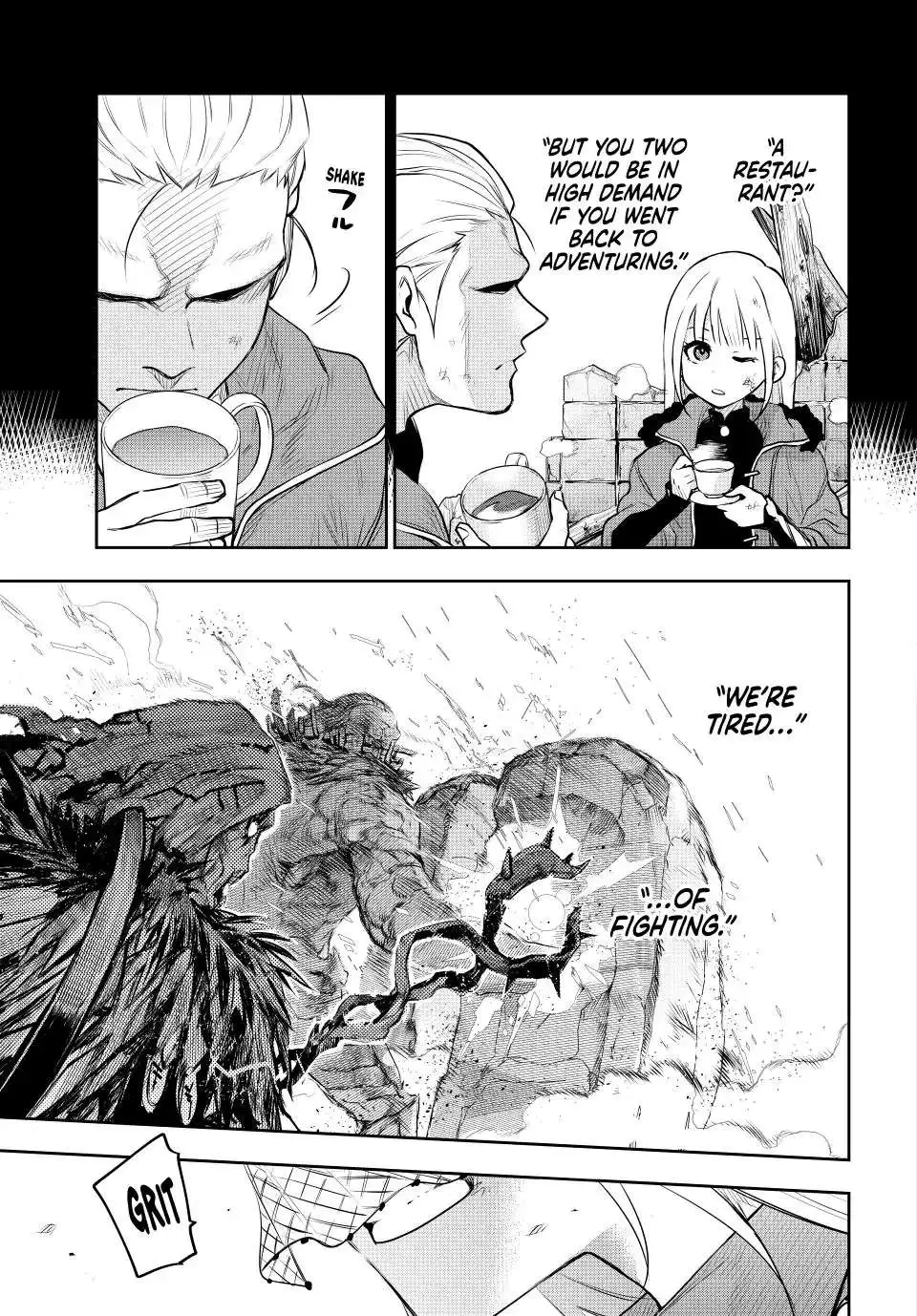 Mikata ga Yowasugite Hojo Mahou ni Tesshiteita Kyuutei Mahoushi, Tsuihou Sarete Saikyou wo Mezashimasu Chapter 66 page 12