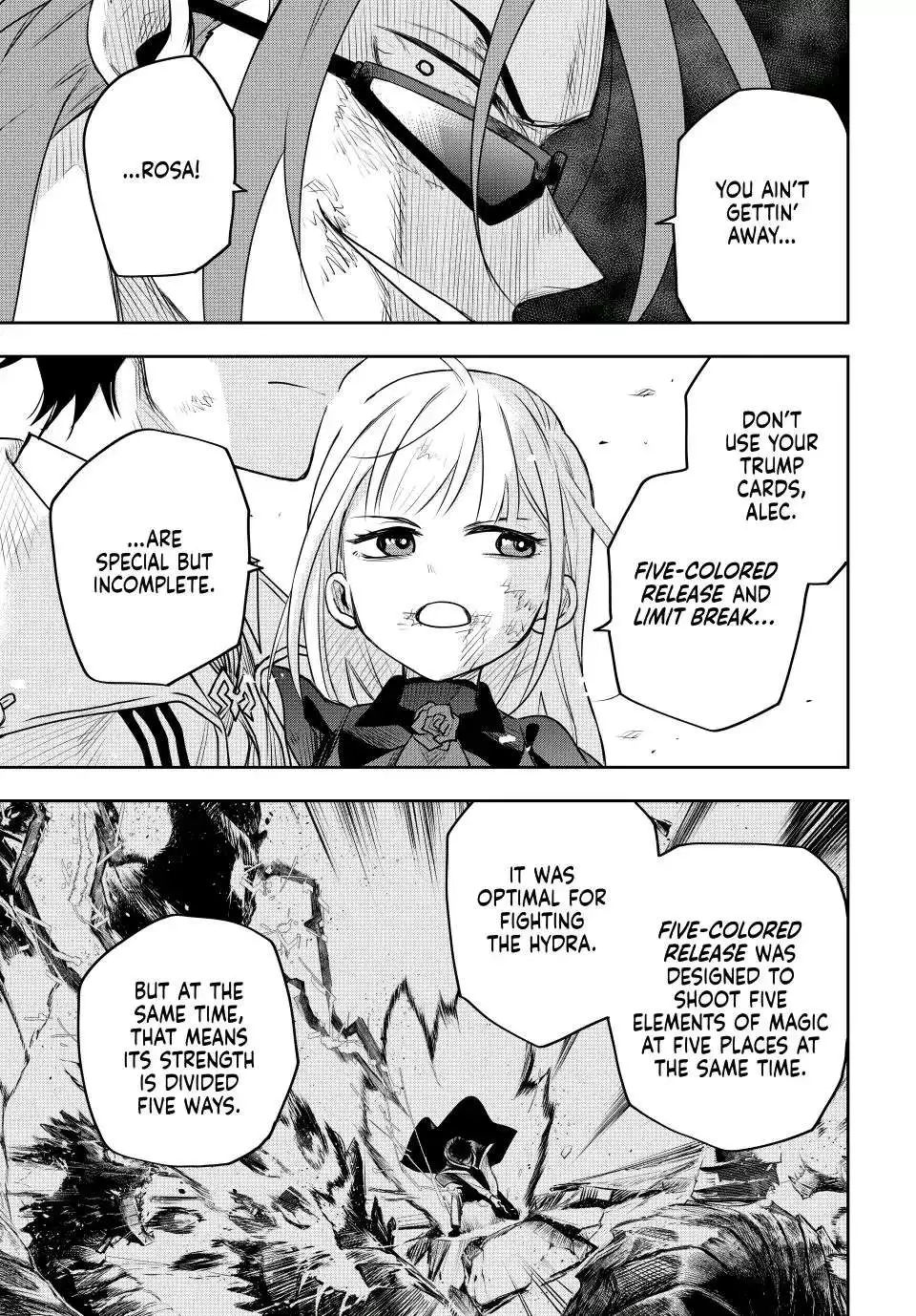 Mikata ga Yowasugite Hojo Mahou ni Tesshiteita Kyuutei Mahoushi, Tsuihou Sarete Saikyou wo Mezashimasu Chapter 67 page 7
