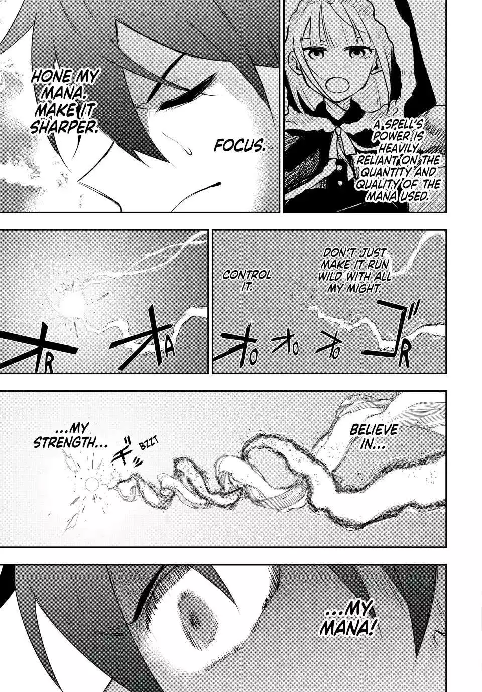 Mikata ga Yowasugite Hojo Mahou ni Tesshiteita Kyuutei Mahoushi, Tsuihou Sarete Saikyou wo Mezashimasu Chapter 67 page 11