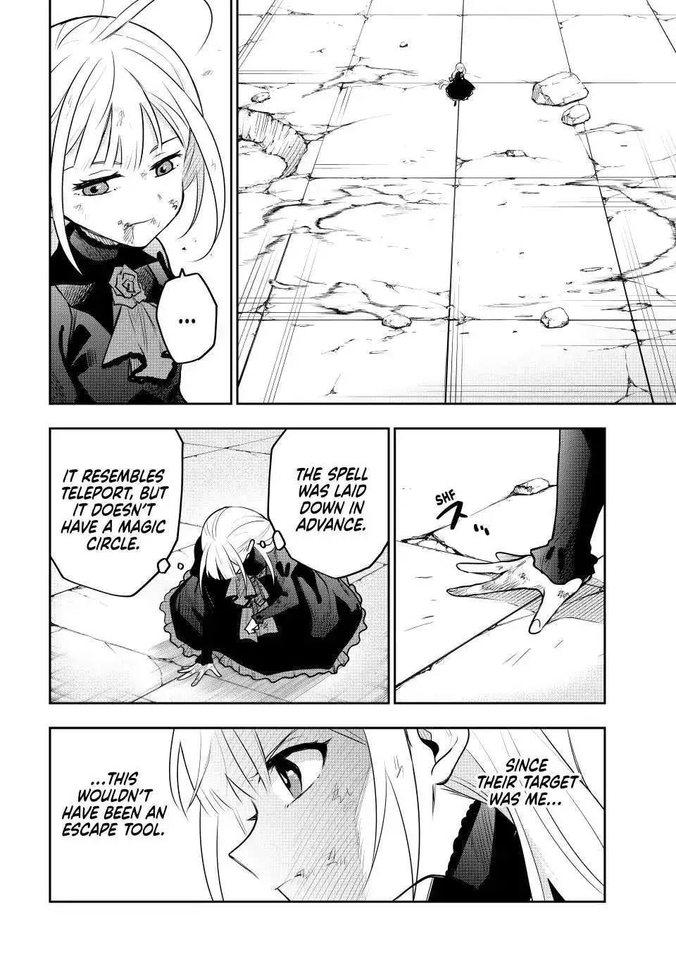 Mikata ga Yowasugite Hojo Mahou ni Tesshiteita Kyuutei Mahoushi, Tsuihou Sarete Saikyou wo Mezashimasu Chapter 68 page 7