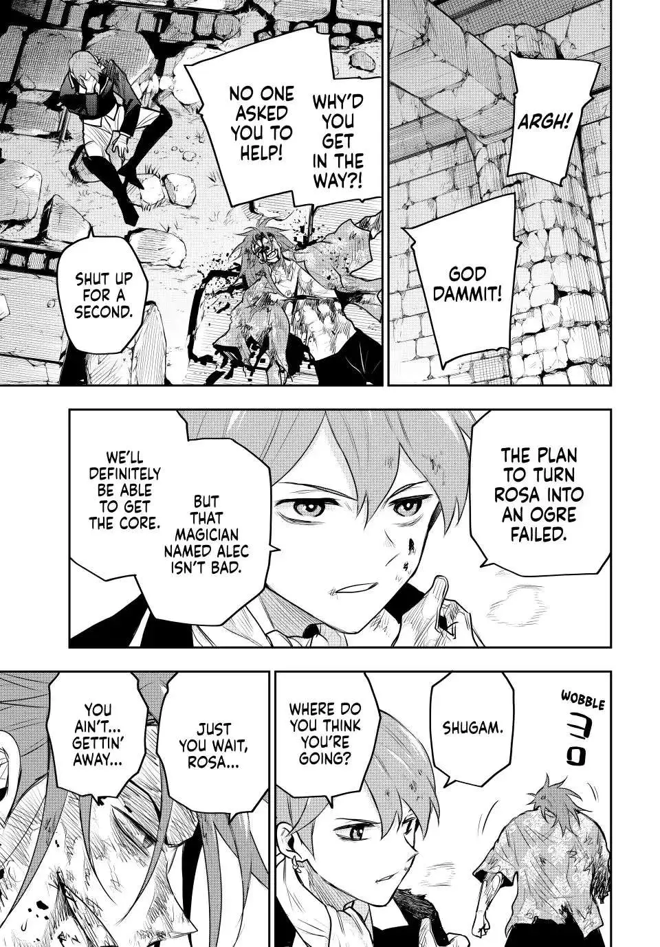 Mikata ga Yowasugite Hojo Mahou ni Tesshiteita Kyuutei Mahoushi, Tsuihou Sarete Saikyou wo Mezashimasu Chapter 68 page 16