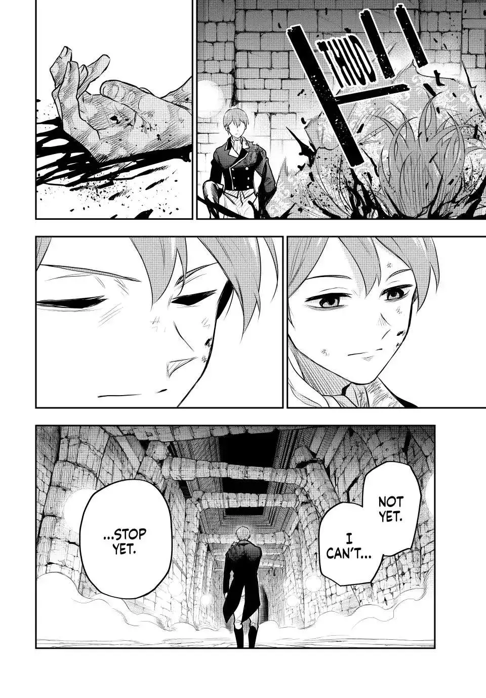 Mikata ga Yowasugite Hojo Mahou ni Tesshiteita Kyuutei Mahoushi, Tsuihou Sarete Saikyou wo Mezashimasu Chapter 68 page 17