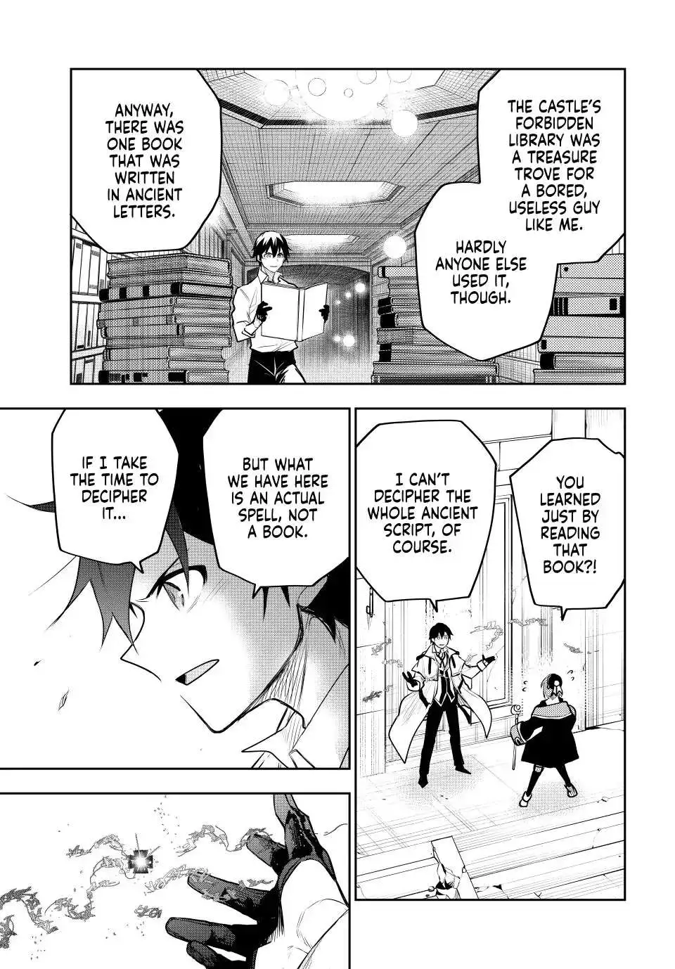 Mikata ga Yowasugite Hojo Mahou ni Tesshiteita Kyuutei Mahoushi, Tsuihou Sarete Saikyou wo Mezashimasu Chapter 69 page 7