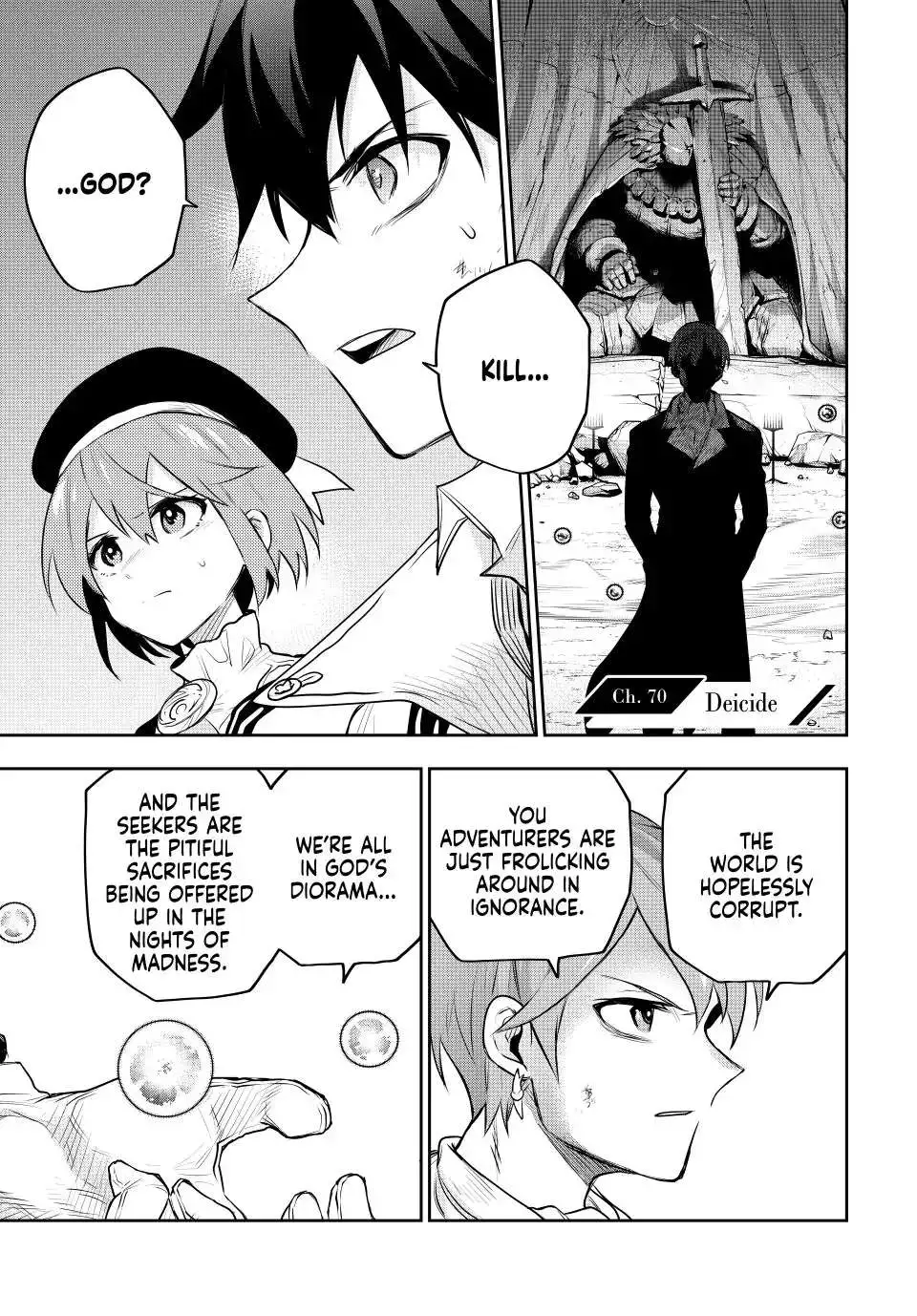 Mikata ga Yowasugite Hojo Mahou ni Tesshiteita Kyuutei Mahoushi, Tsuihou Sarete Saikyou wo Mezashimasu Chapter 70 page 2