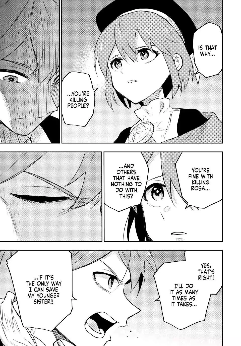 Mikata ga Yowasugite Hojo Mahou ni Tesshiteita Kyuutei Mahoushi, Tsuihou Sarete Saikyou wo Mezashimasu Chapter 70 page 4