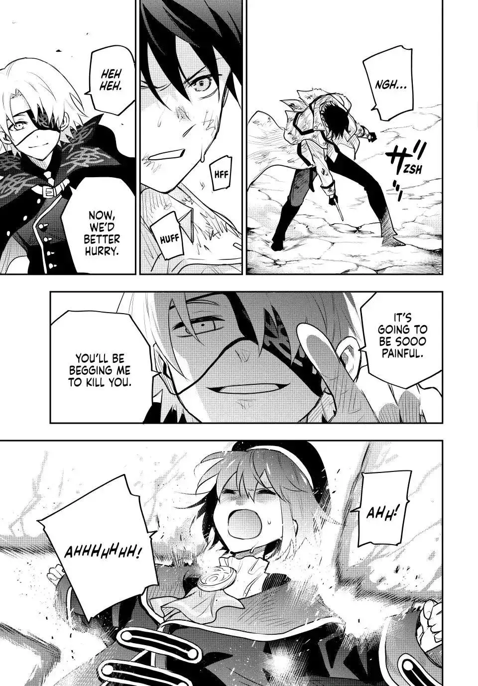 Mikata ga Yowasugite Hojo Mahou ni Tesshiteita Kyuutei Mahoushi, Tsuihou Sarete Saikyou wo Mezashimasu Chapter 73 page 10