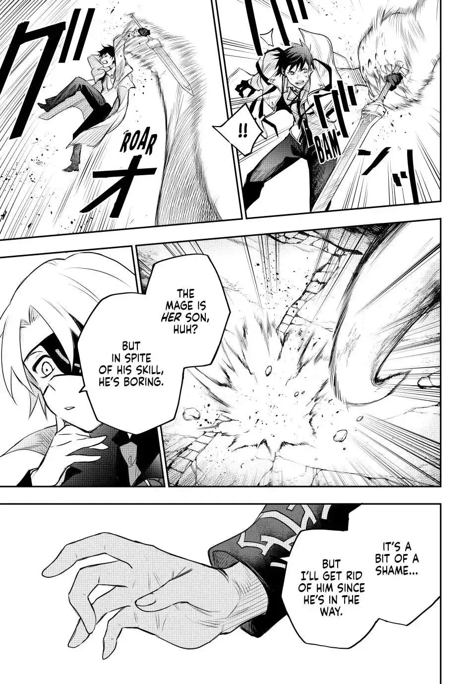 Mikata ga Yowasugite Hojo Mahou ni Tesshiteita Kyuutei Mahoushi, Tsuihou Sarete Saikyou wo Mezashimasu Chapter 75 page 11