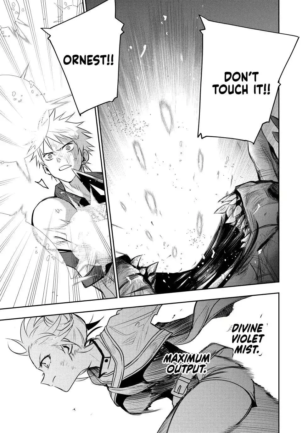 Mikata ga Yowasugite Hojo Mahou ni Tesshiteita Kyuutei Mahoushi, Tsuihou Sarete Saikyou wo Mezashimasu Chapter 77 page 11