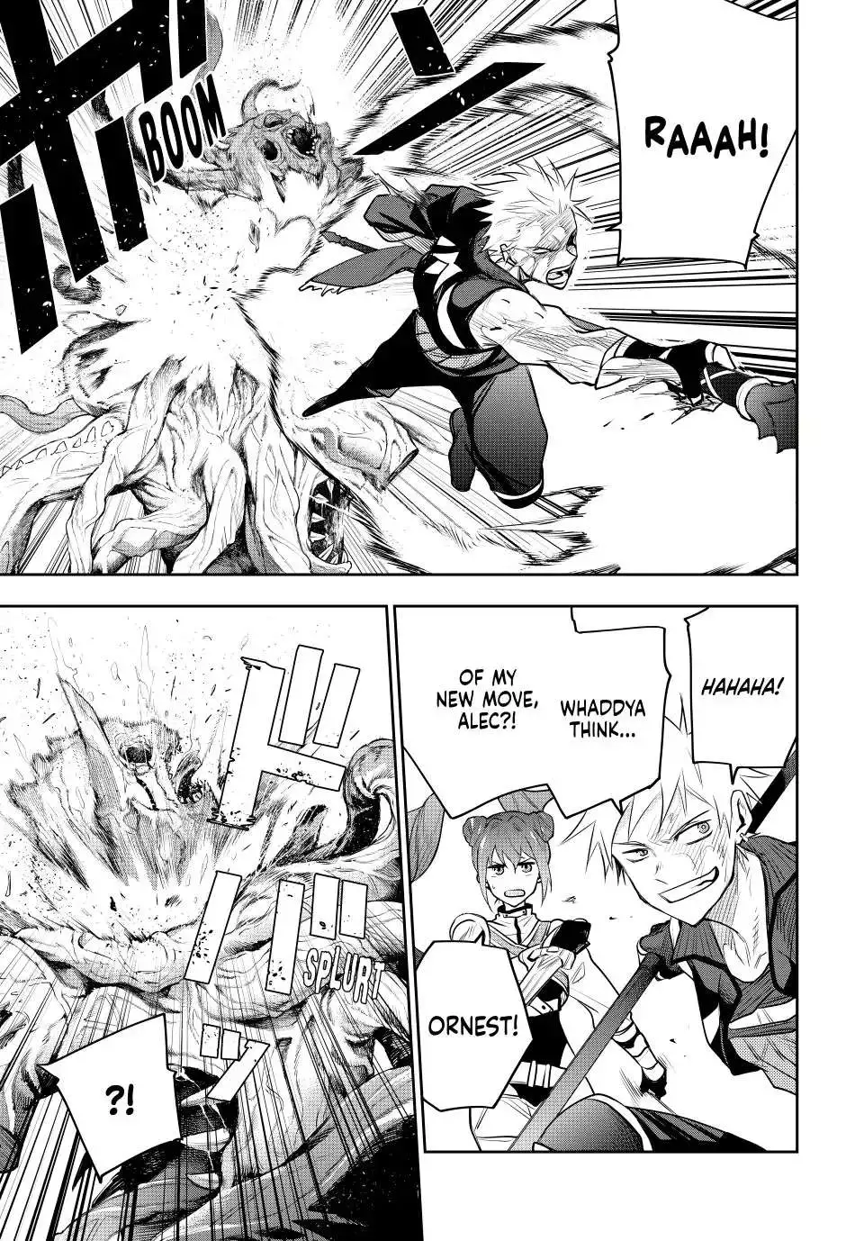 Mikata ga Yowasugite Hojo Mahou ni Tesshiteita Kyuutei Mahoushi, Tsuihou Sarete Saikyou wo Mezashimasu Chapter 77 page 9