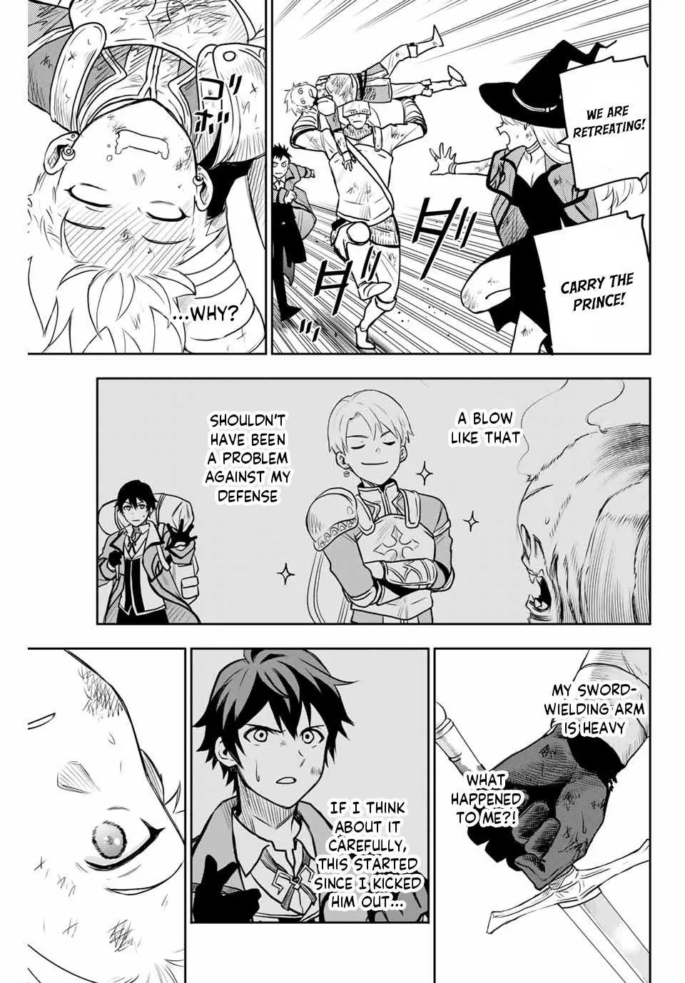Mikata ga Yowasugite Hojo Mahou ni Tesshiteita Kyuutei Mahoushi, Tsuihou Sarete Saikyou wo Mezashimasu Chapter 8.5 page 6