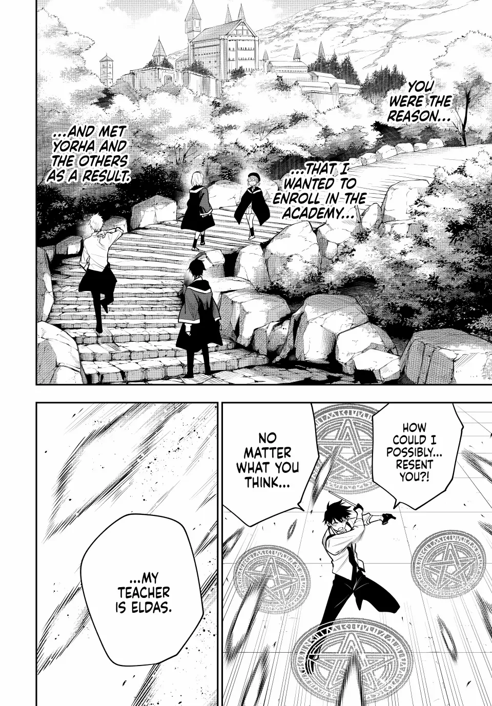 Mikata ga Yowasugite Hojo Mahou ni Tesshiteita Kyuutei Mahoushi, Tsuihou Sarete Saikyou wo Mezashimasu Chapter 81 page 18
