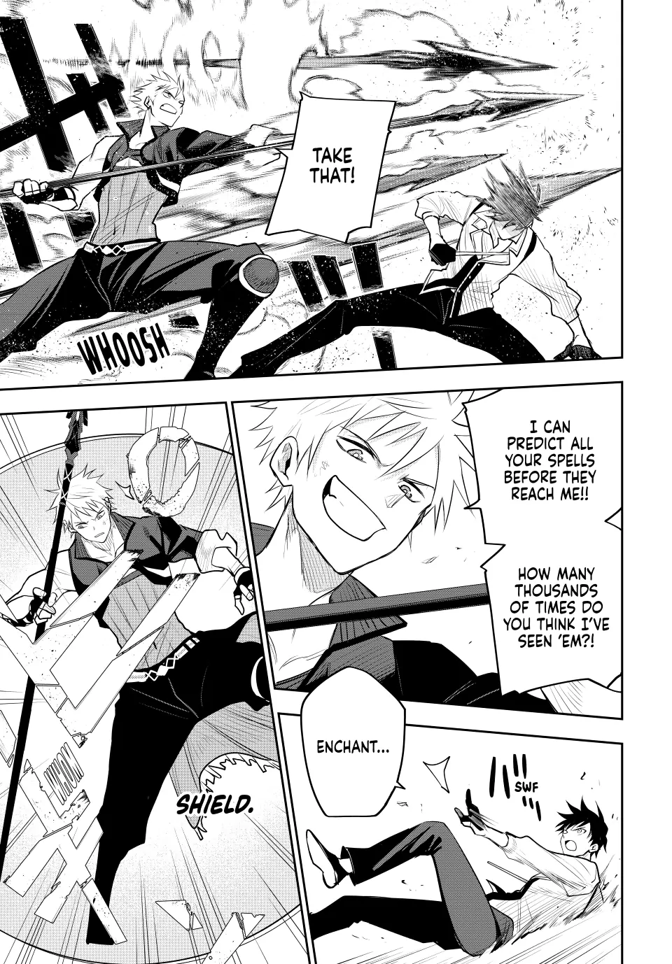Mikata ga Yowasugite Hojo Mahou ni Tesshiteita Kyuutei Mahoushi, Tsuihou Sarete Saikyou wo Mezashimasu Chapter 81 page 11