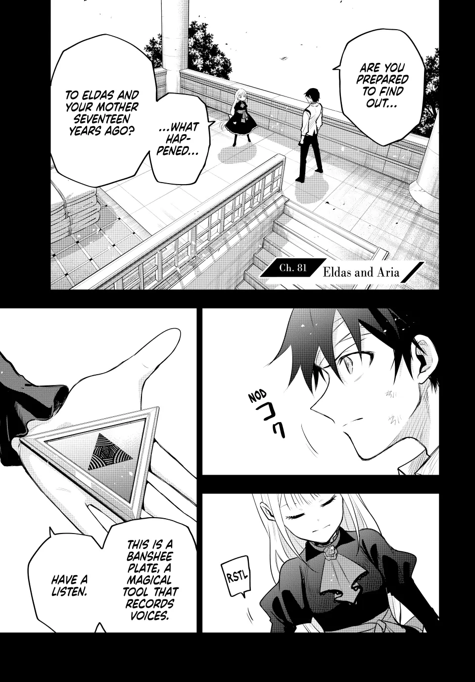 Mikata ga Yowasugite Hojo Mahou ni Tesshiteita Kyuutei Mahoushi, Tsuihou Sarete Saikyou wo Mezashimasu Chapter 81 page 2