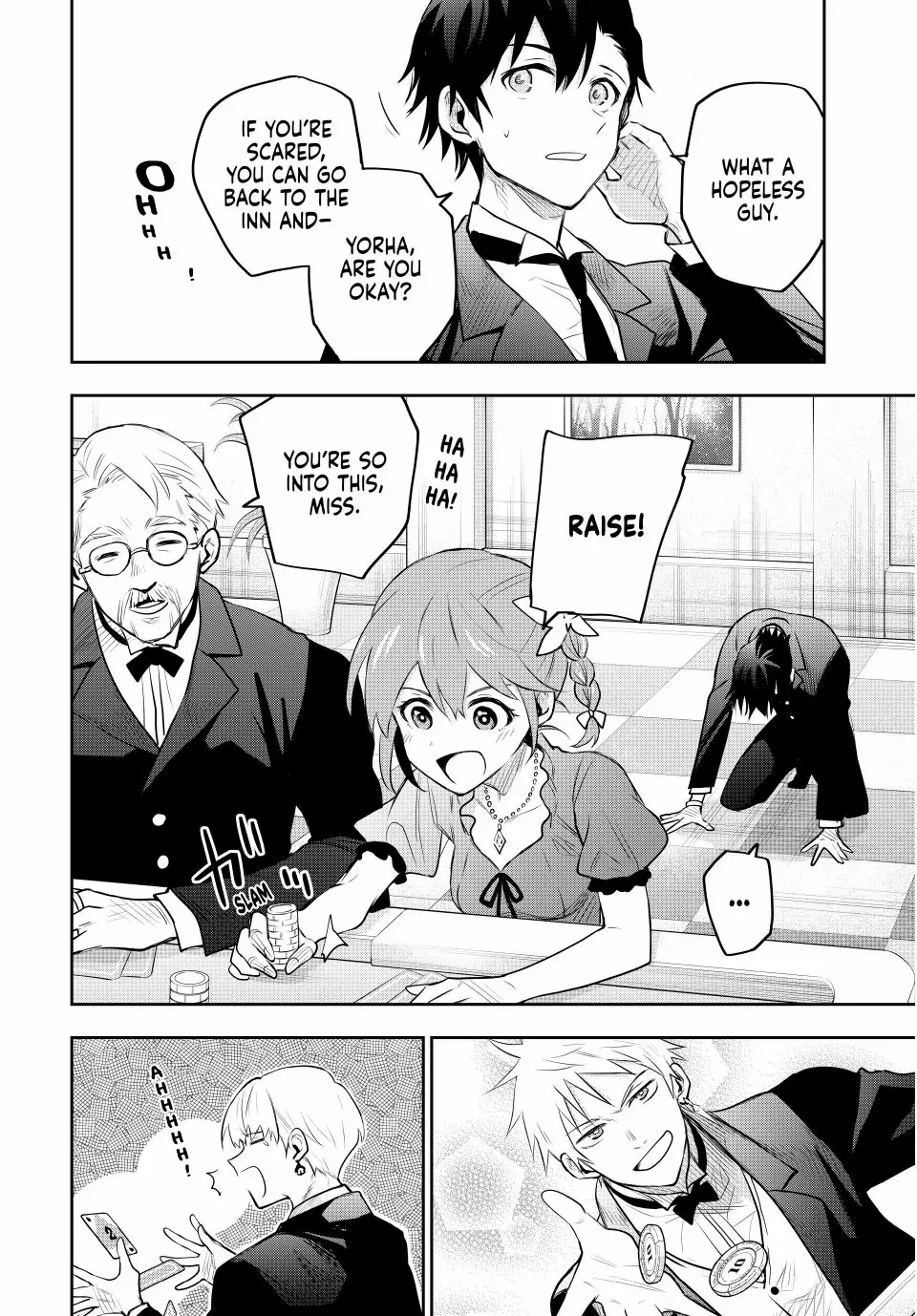 Mikata ga Yowasugite Hojo Mahou ni Tesshiteita Kyuutei Mahoushi, Tsuihou Sarete Saikyou wo Mezashimasu Chapter 84 page 6