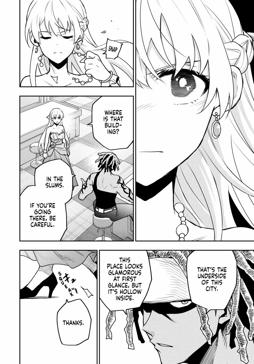 Mikata ga Yowasugite Hojo Mahou ni Tesshiteita Kyuutei Mahoushi, Tsuihou Sarete Saikyou wo Mezashimasu Chapter 86 page 8