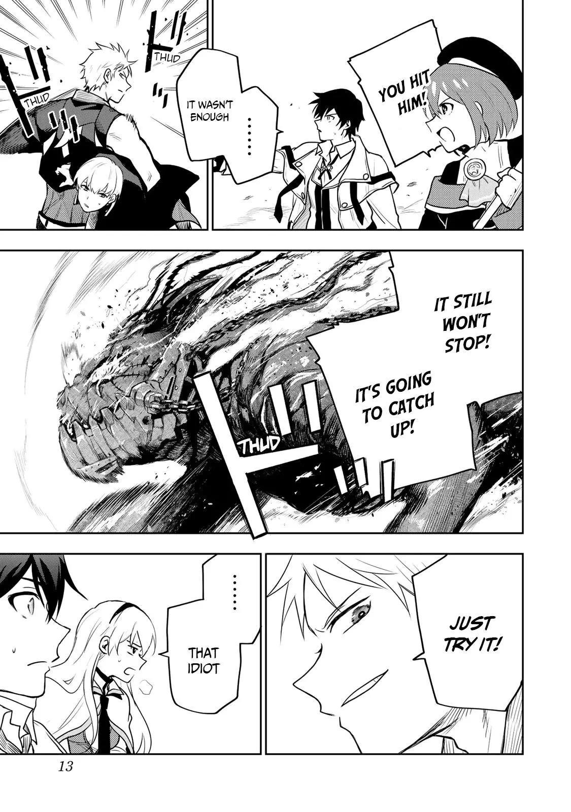 Mikata ga Yowasugite Hojo Mahou ni Tesshiteita Kyuutei Mahoushi, Tsuihou Sarete Saikyou wo Mezashimasu Chapter 9 page 6