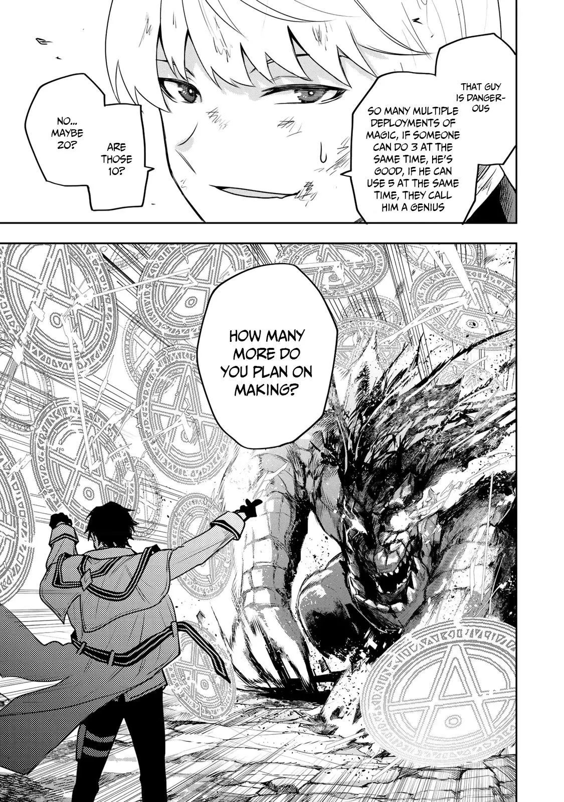 Mikata ga Yowasugite Hojo Mahou ni Tesshiteita Kyuutei Mahoushi, Tsuihou Sarete Saikyou wo Mezashimasu Chapter 9 page 16