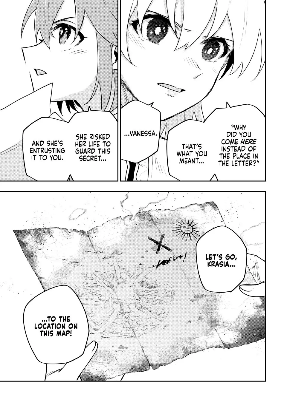 Mikata ga Yowasugite Hojo Mahou ni Tesshiteita Kyuutei Mahoushi, Tsuihou Sarete Saikyou wo Mezashimasu Chapter 90 page 20