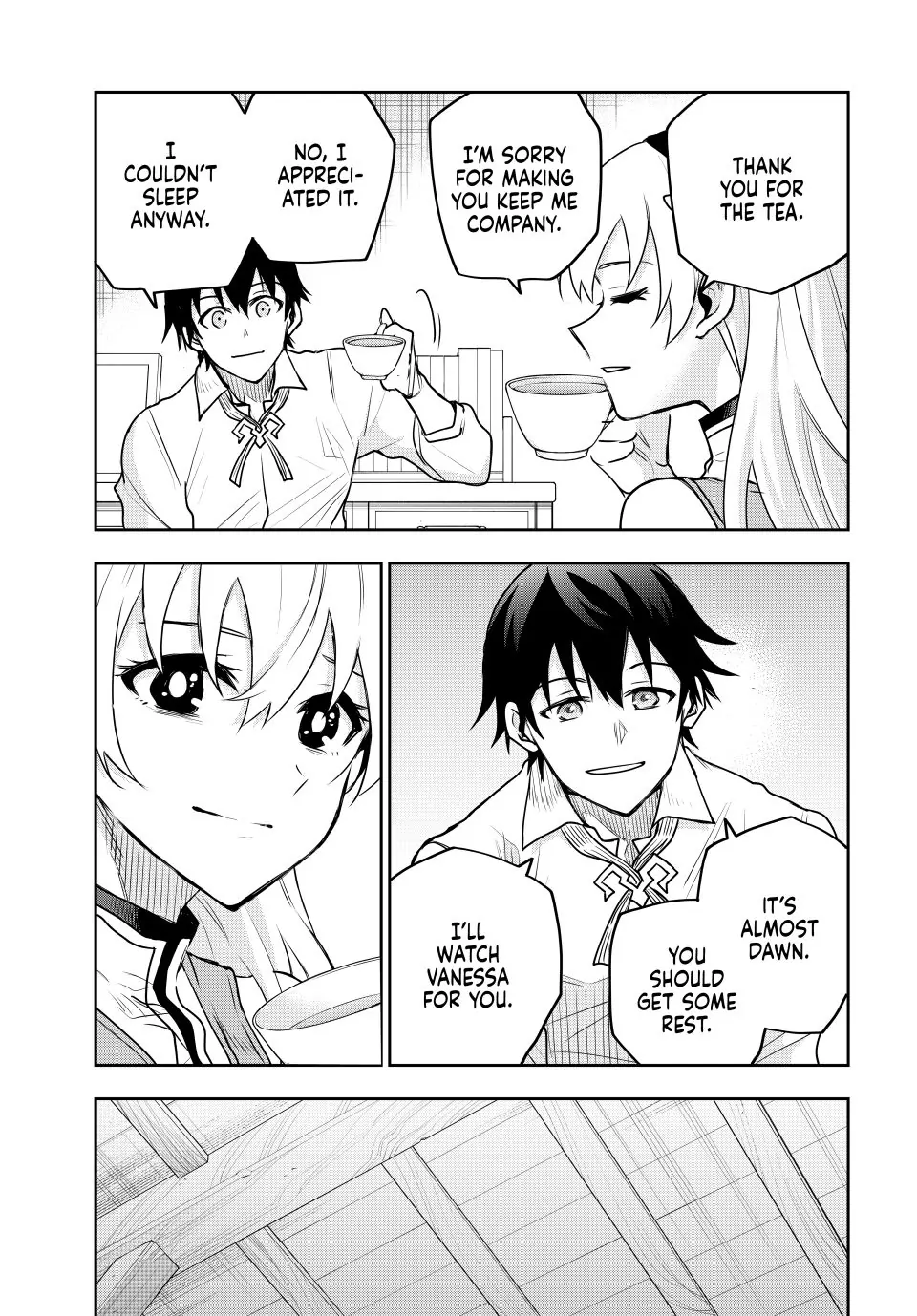 Mikata ga Yowasugite Hojo Mahou ni Tesshiteita Kyuutei Mahoushi, Tsuihou Sarete Saikyou wo Mezashimasu Chapter 90 page 14