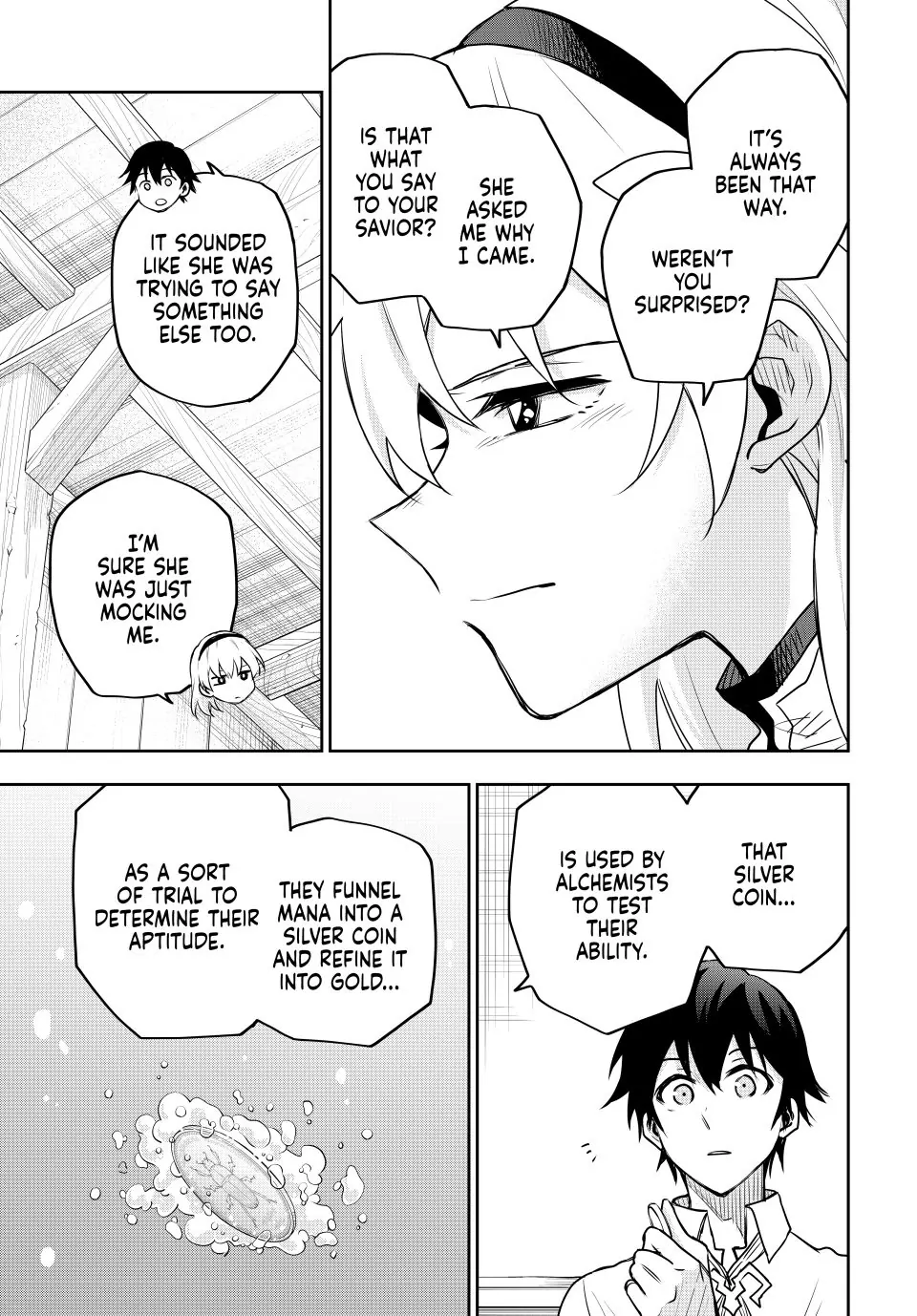 Mikata ga Yowasugite Hojo Mahou ni Tesshiteita Kyuutei Mahoushi, Tsuihou Sarete Saikyou wo Mezashimasu Chapter 90 page 8