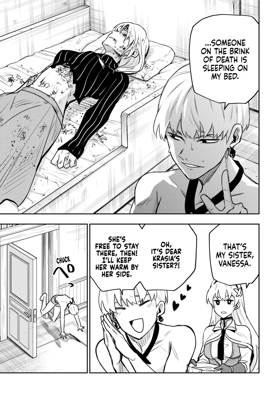 Mikata ga Yowasugite Hojo Mahou ni Tesshiteita Kyuutei Mahoushi, Tsuihou Sarete Saikyou wo Mezashimasu Chapter 90 page 4