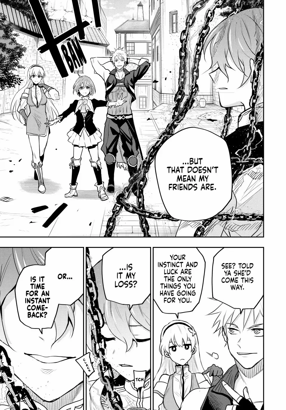 Mikata ga Yowasugite Hojo Mahou ni Tesshiteita Kyuutei Mahoushi, Tsuihou Sarete Saikyou wo Mezashimasu Chapter 92 page 13