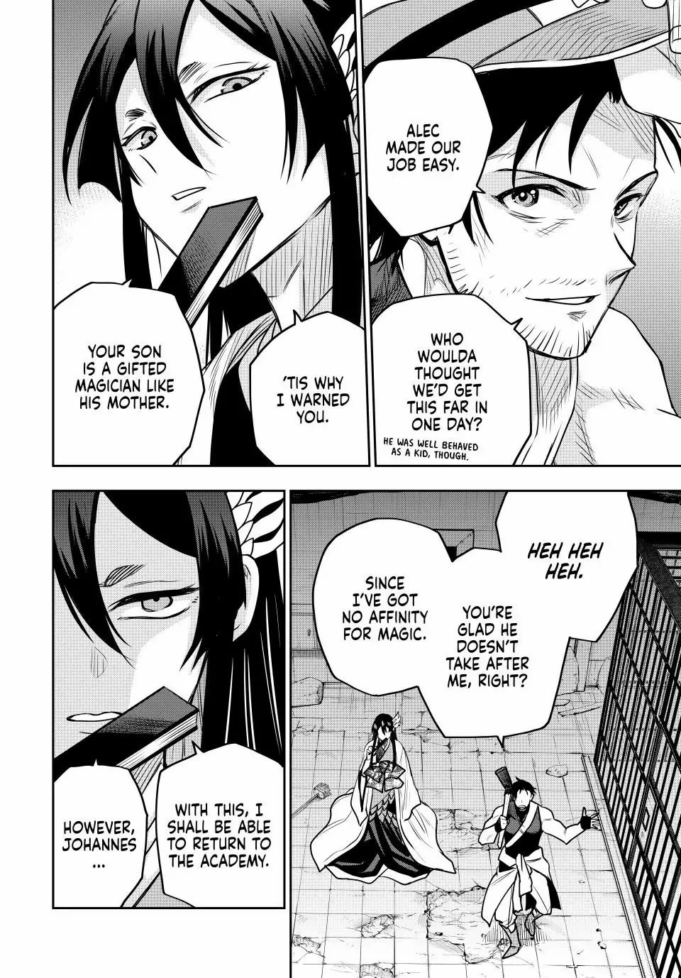 Mikata ga Yowasugite Hojo Mahou ni Tesshiteita Kyuutei Mahoushi, Tsuihou Sarete Saikyou wo Mezashimasu Chapter 93 page 15
