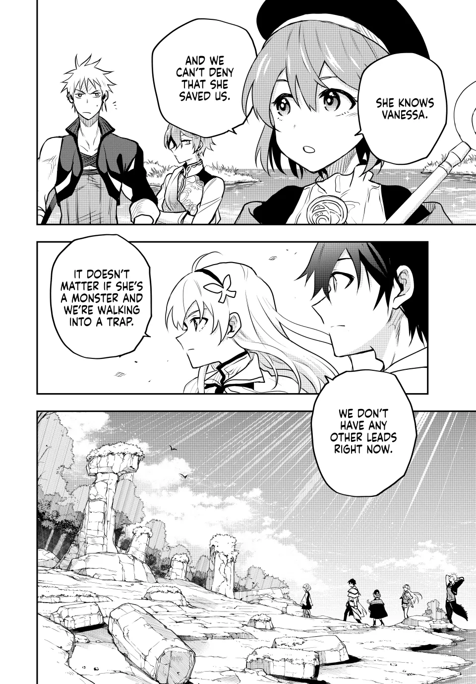 Mikata ga Yowasugite Hojo Mahou ni Tesshiteita Kyuutei Mahoushi, Tsuihou Sarete Saikyou wo Mezashimasu Chapter 95 page 2